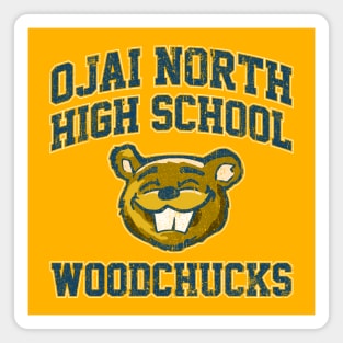 Ojai North High School Woodchucks (Yellow) Magnet